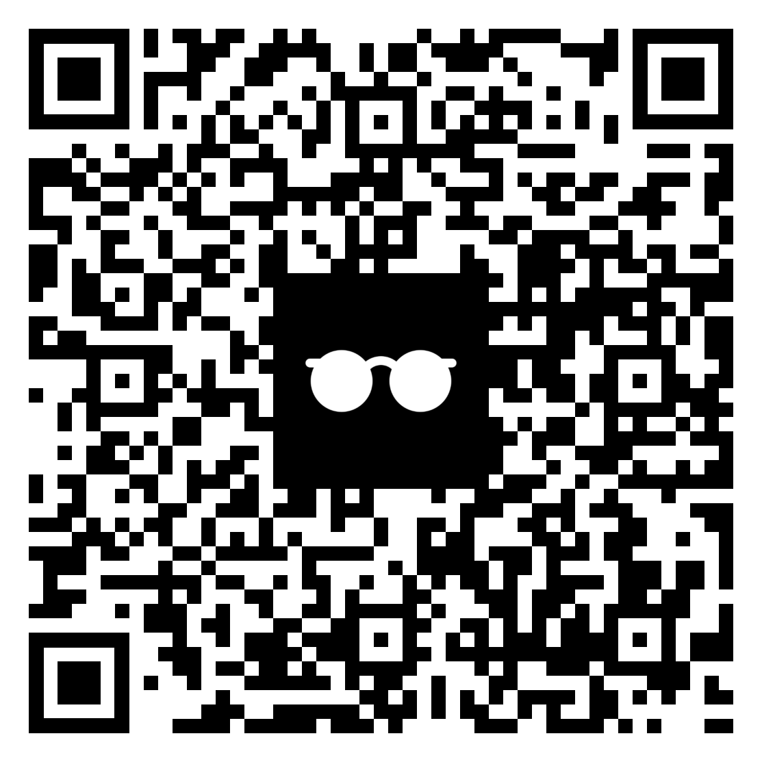 QR code to download the AlterEgo iOS app